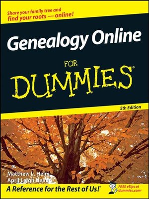 cover image of Genealogy Online For Dummies&#174;